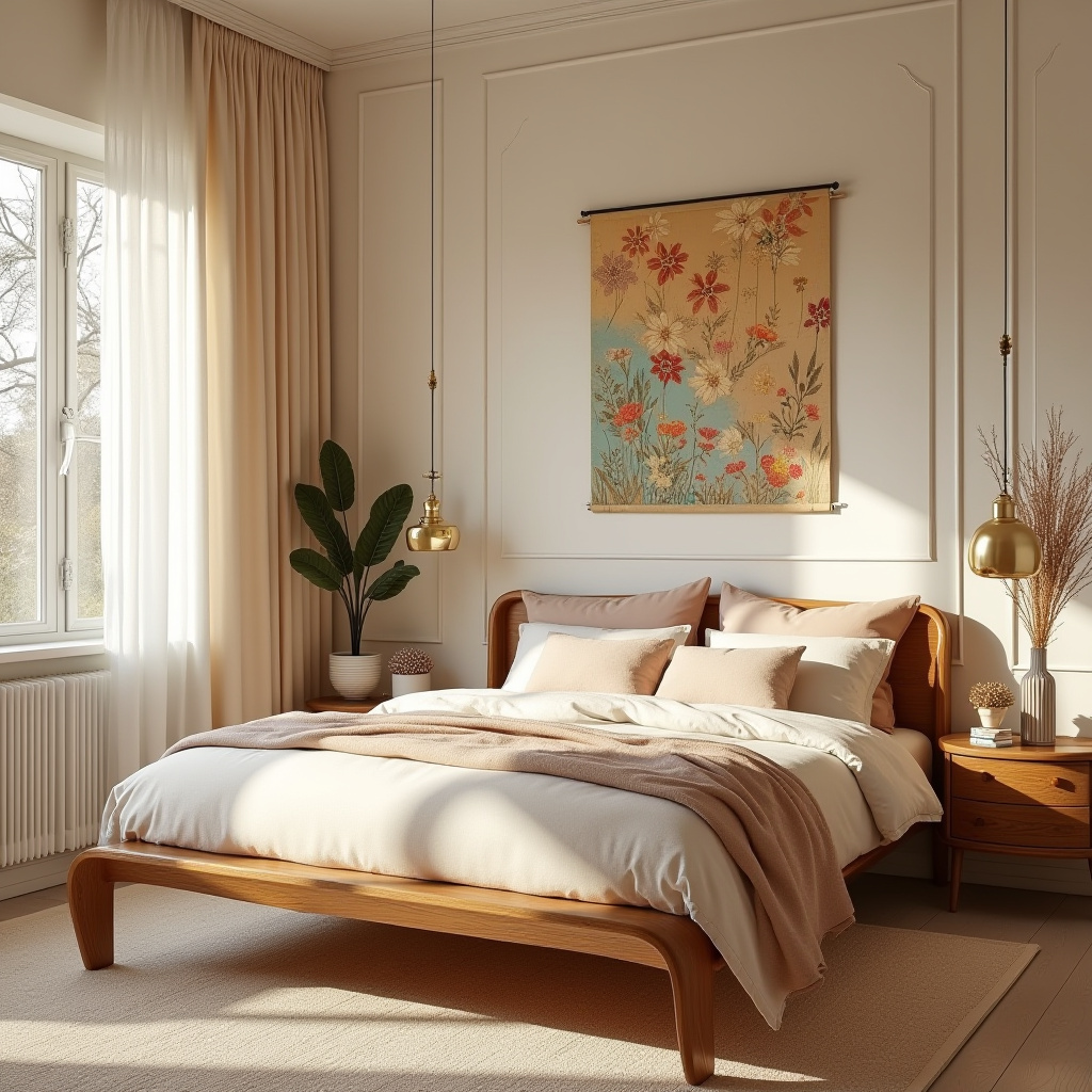 minimalist boho bedroom 21