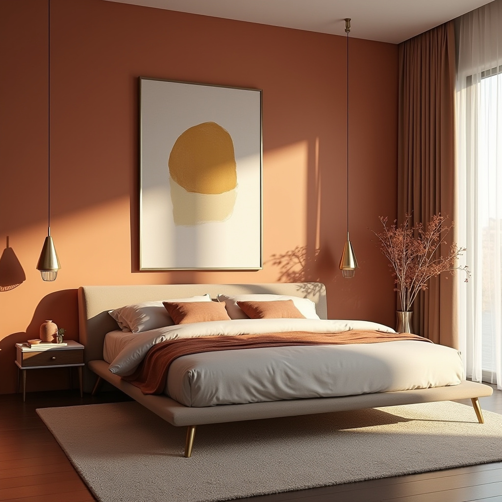 minimalist boho bedroom 25