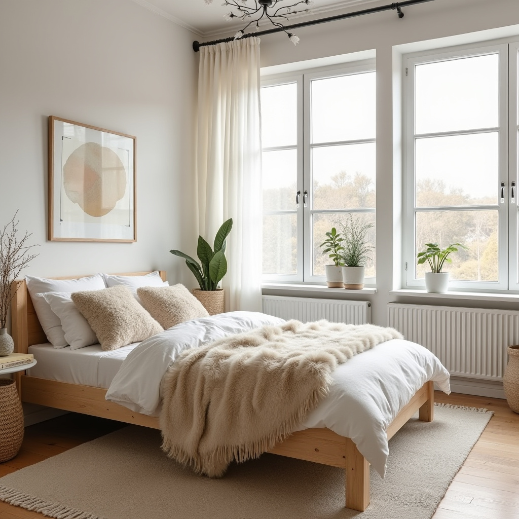 minimalist boho bedroom 29