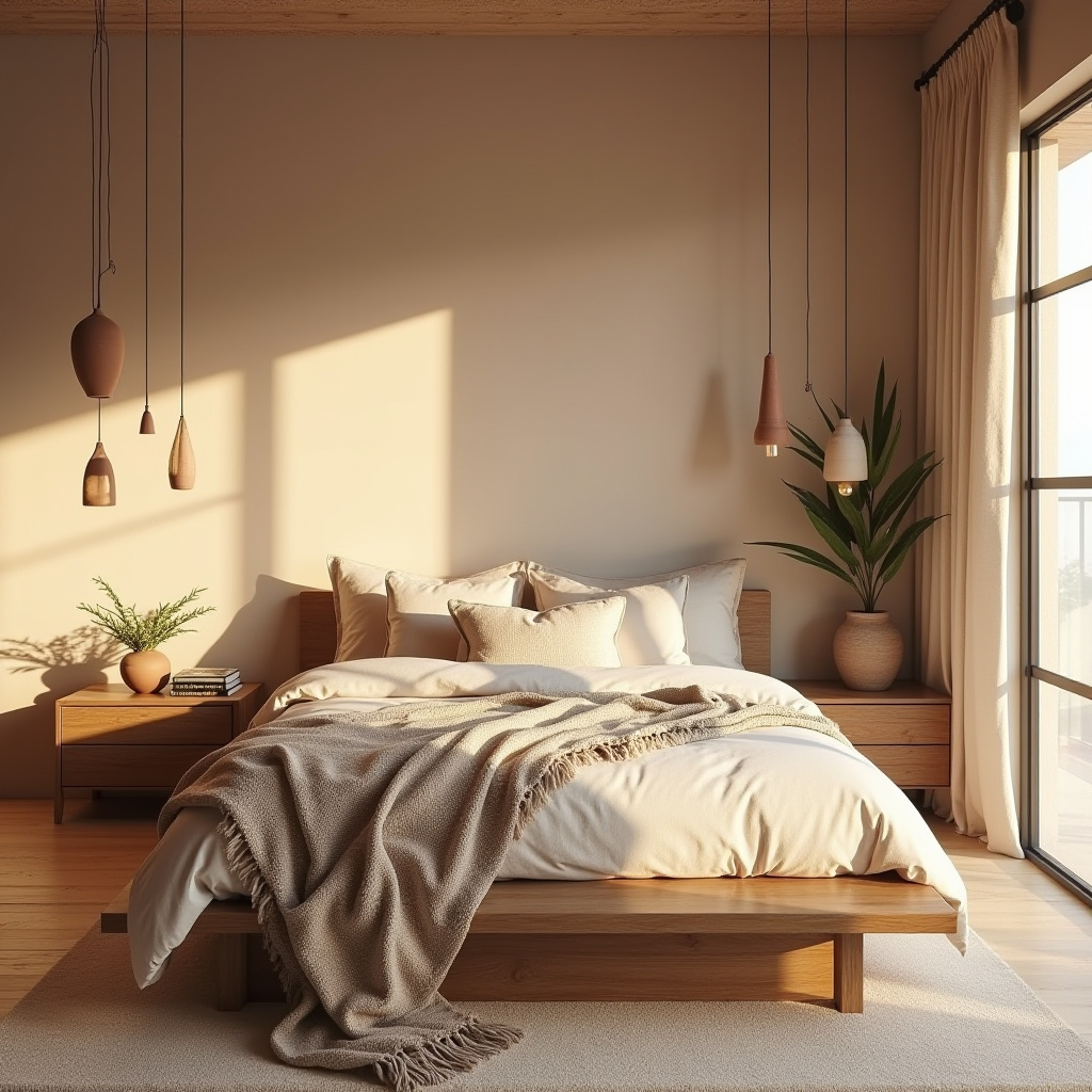minimalist boho bedroom 3