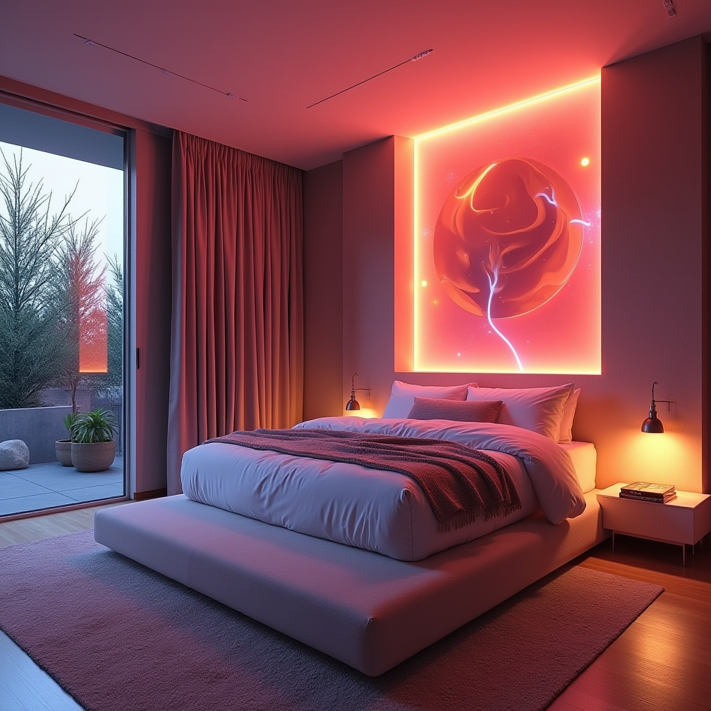 minimalist boho bedroom 34