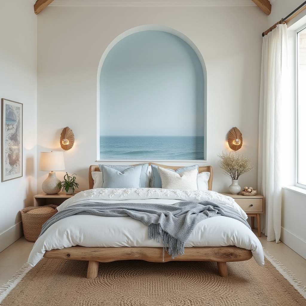 minimalist boho bedroom 35