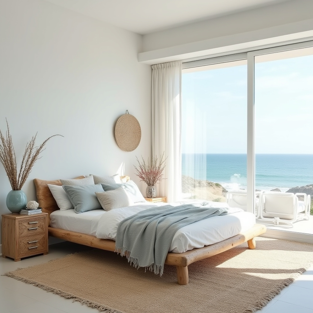 minimalist boho bedroom 36