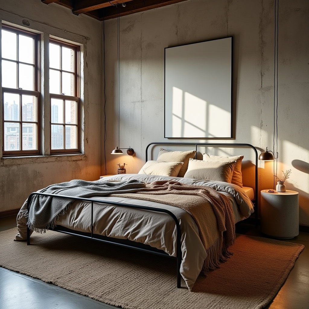 minimalist boho bedroom 37