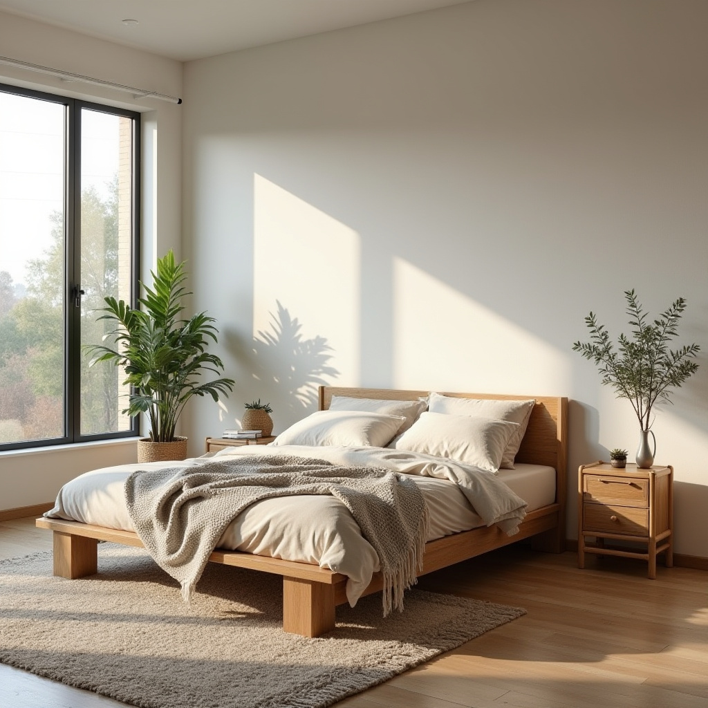 minimalist boho bedroom 5