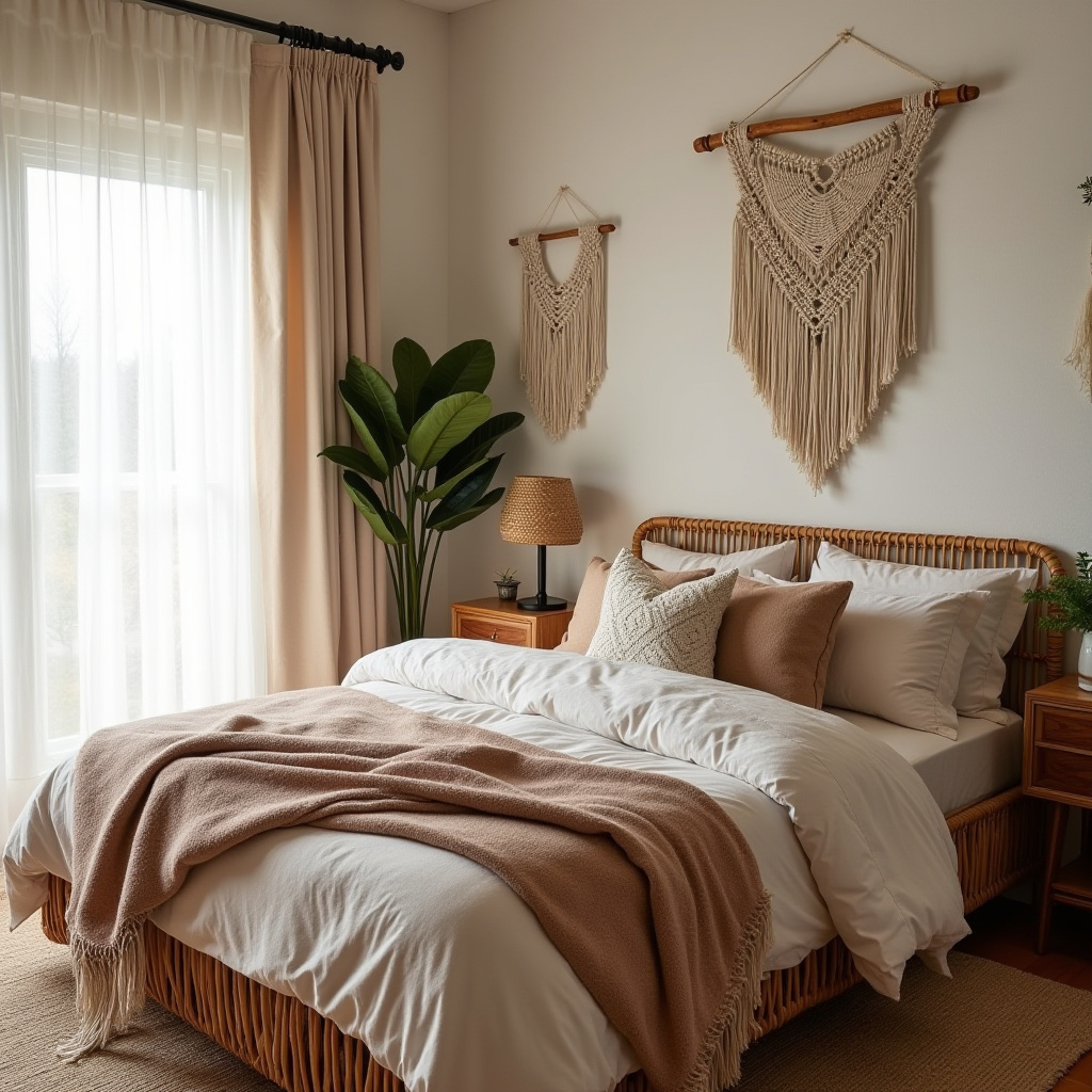 modern boho bedroom 1