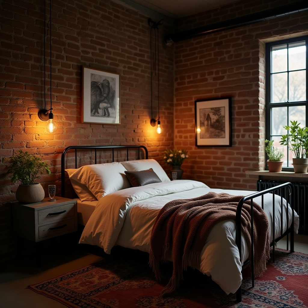 modern boho bedroom 13