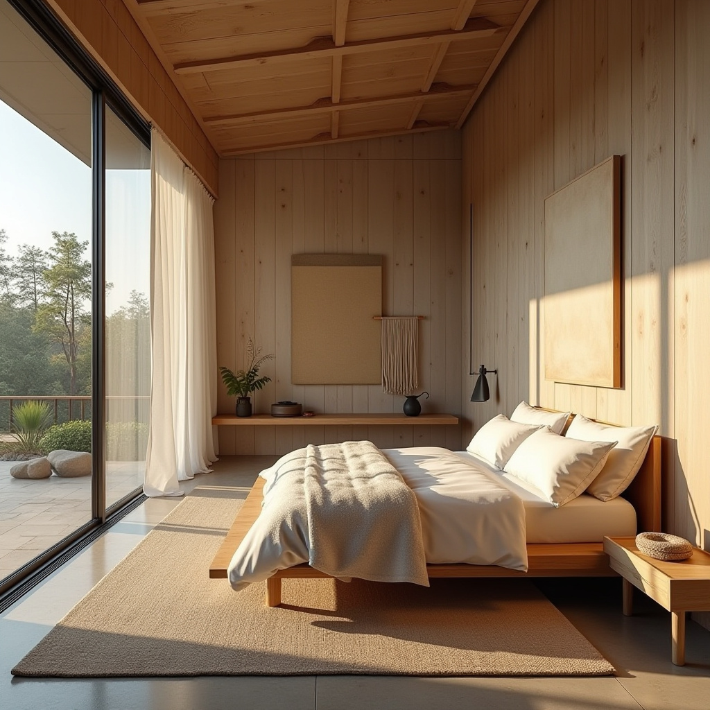 modern boho bedroom 26