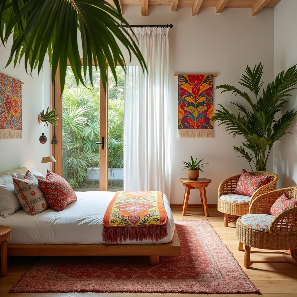 modern boho bedroom 28