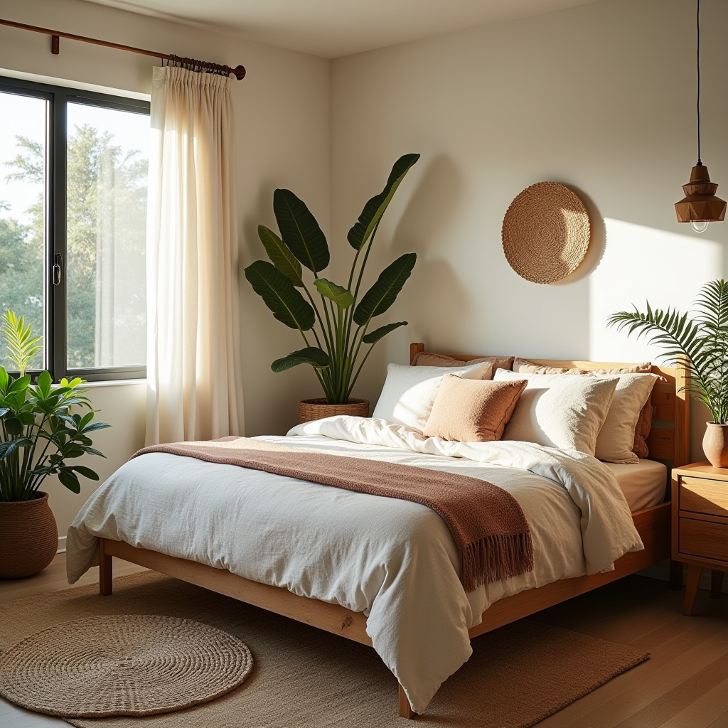 modern boho bedroom 33