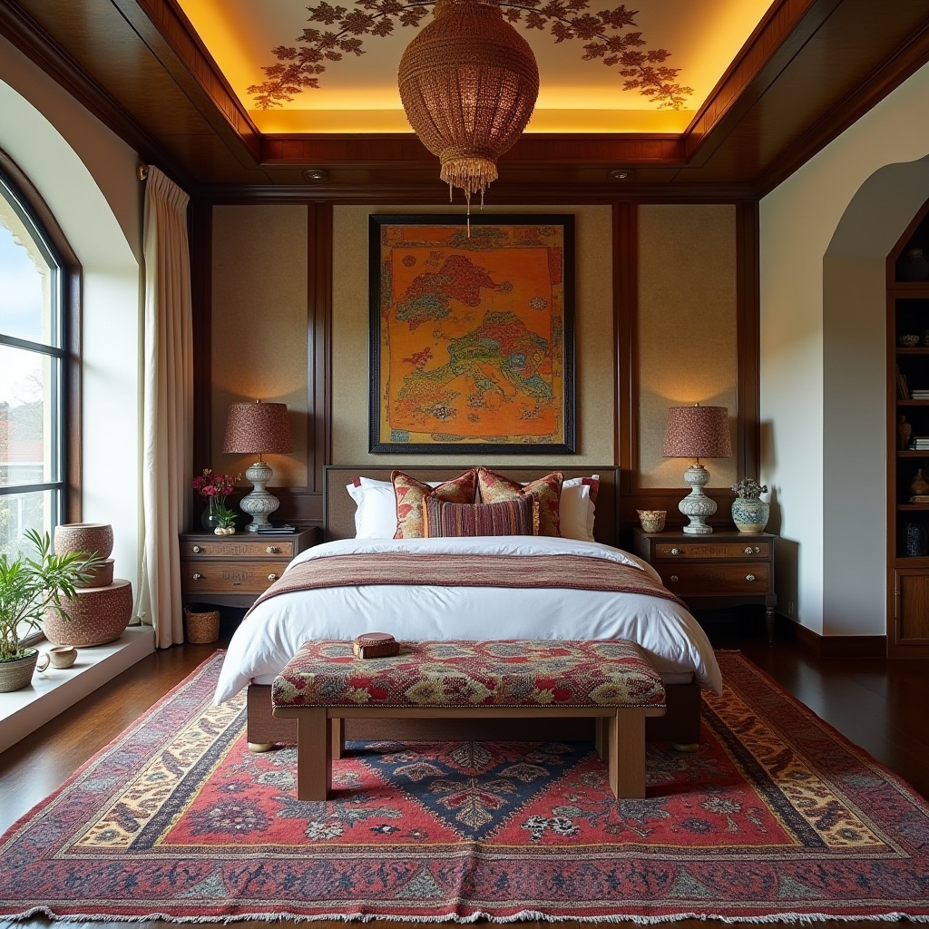 modern boho bedroom 39