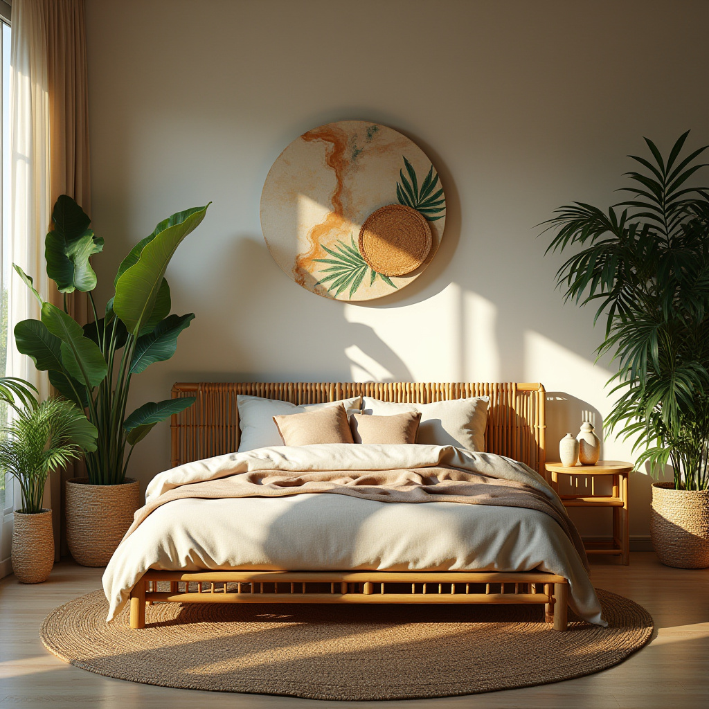 modern boho bedroom 6