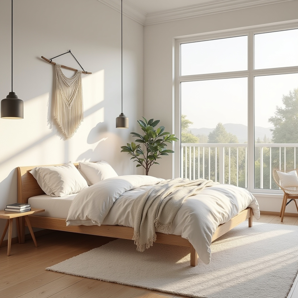 modern boho bedroom 7