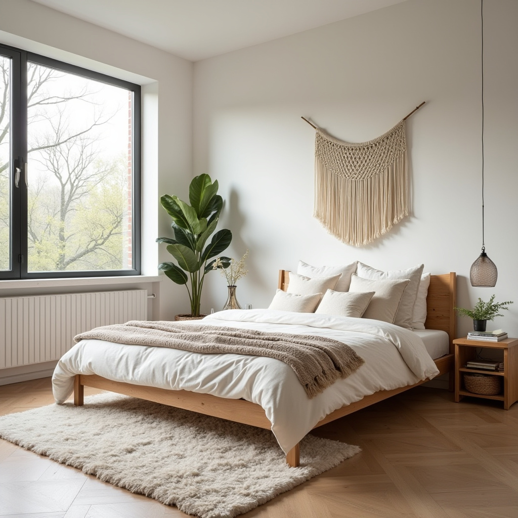 modern boho bedroom 8