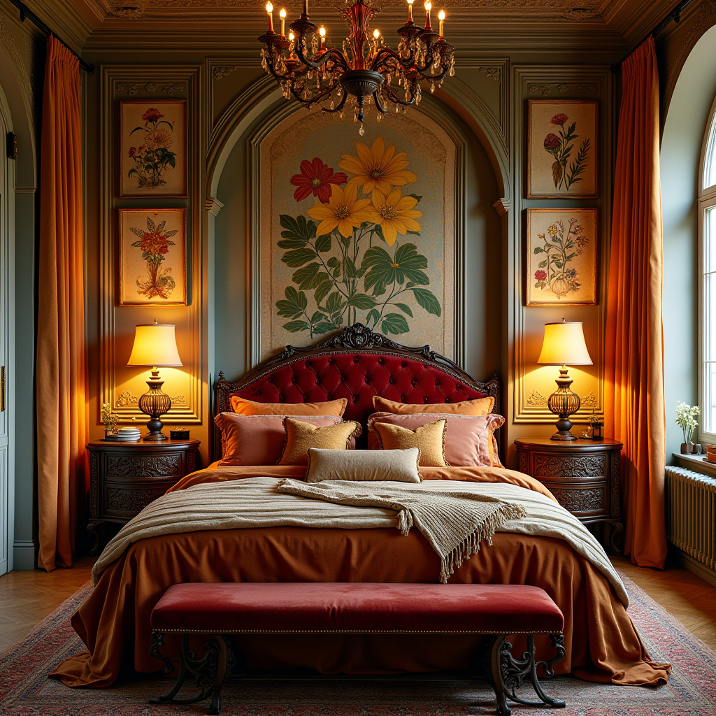modern boho bedroom 9