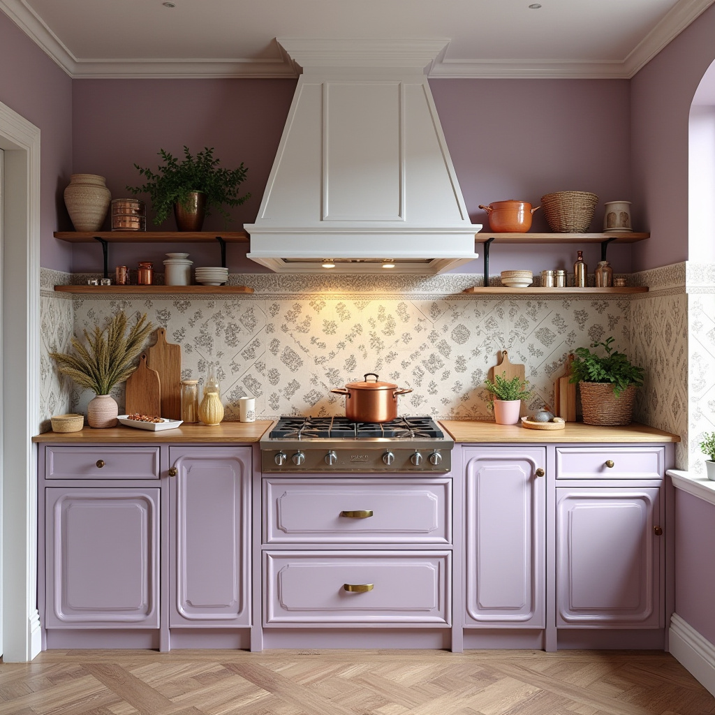 modern boho farmhouse kitchen 17