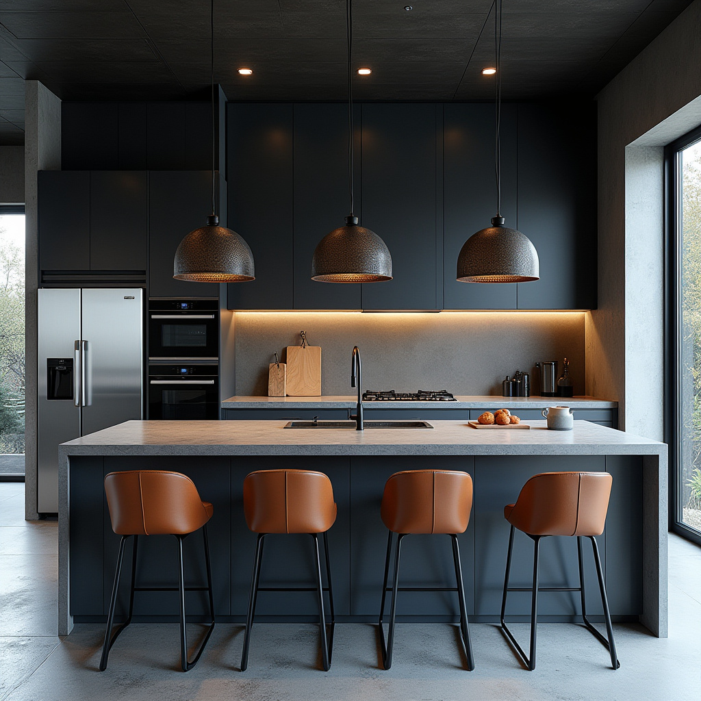 modern boho farmhouse kitchen 19