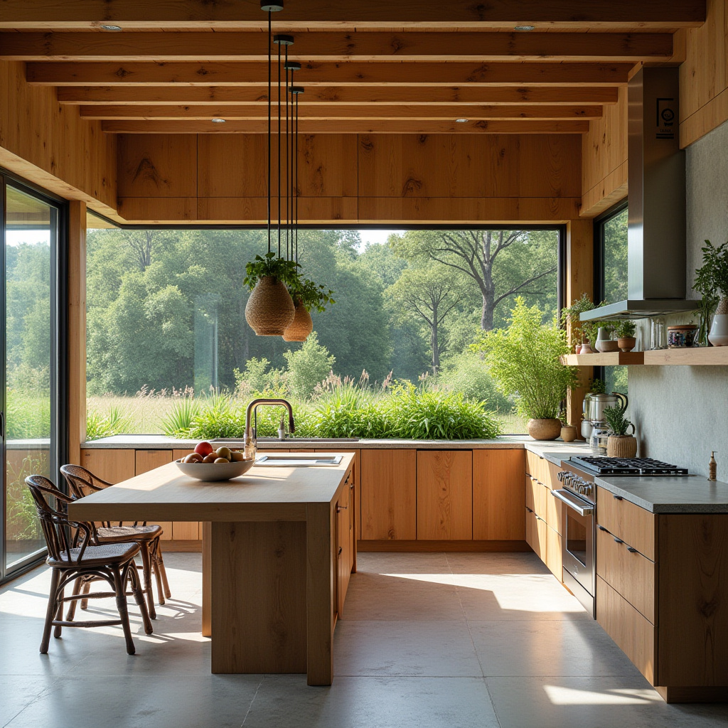 modern boho farmhouse kitchen 29