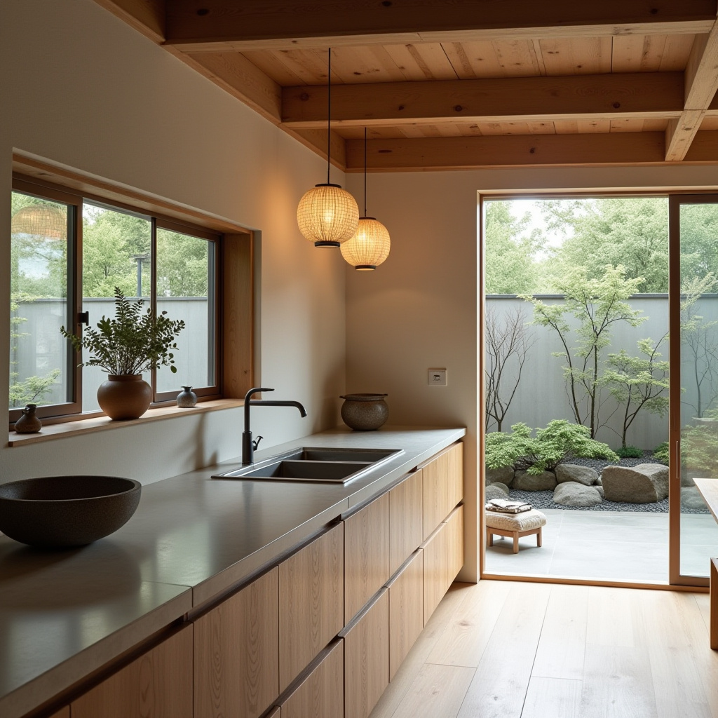 modern boho farmhouse kitchen 34