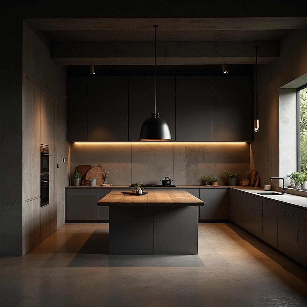 modern boho farmhouse kitchen 37