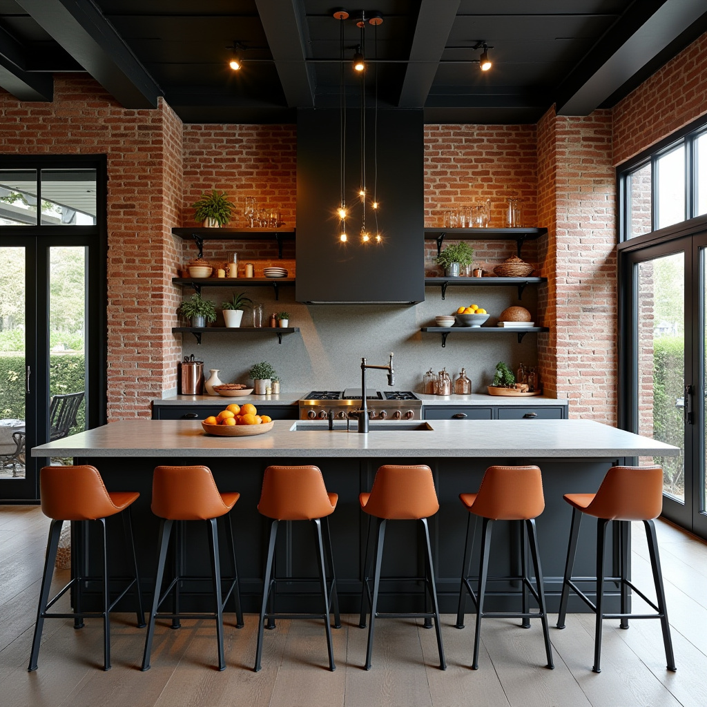 modern boho kitchen 11