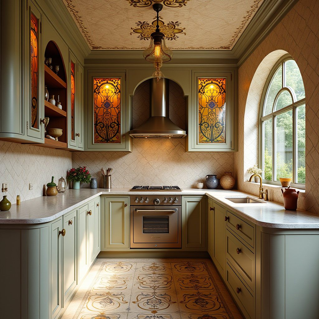 modern boho kitchen 17