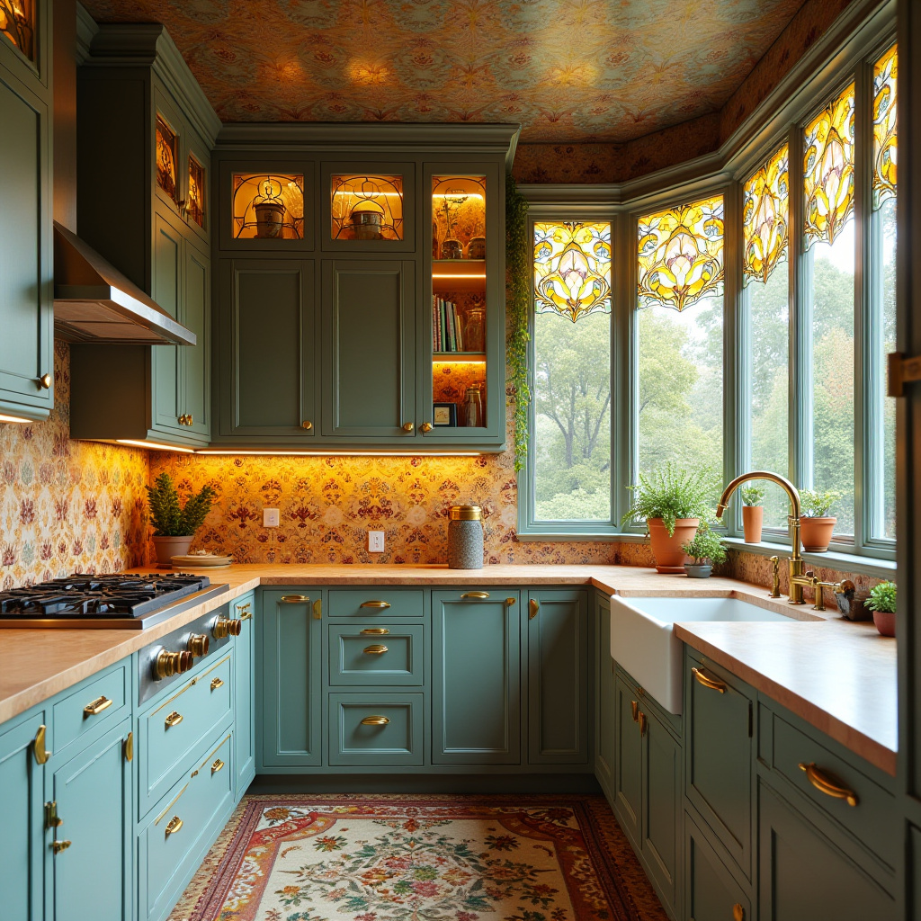 modern boho kitchen 18
