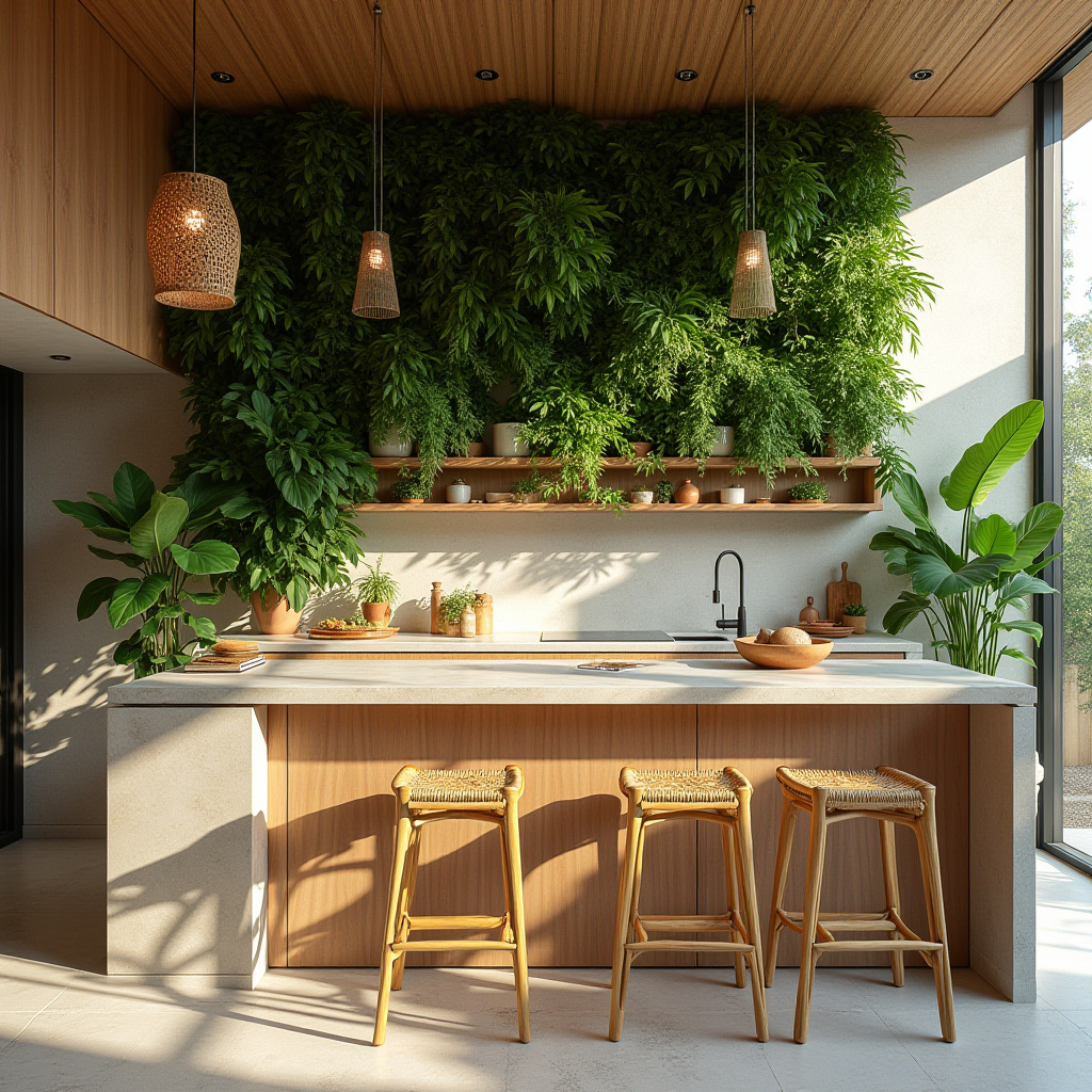 modern boho kitchen 19