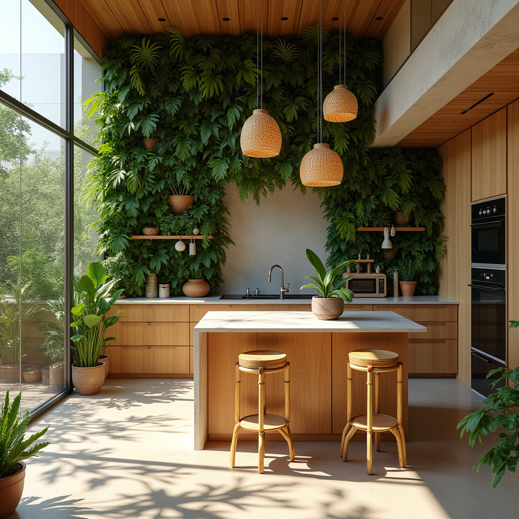 modern boho kitchen 20