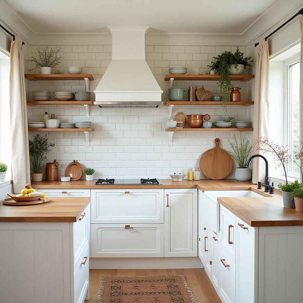 modern boho kitchen 21