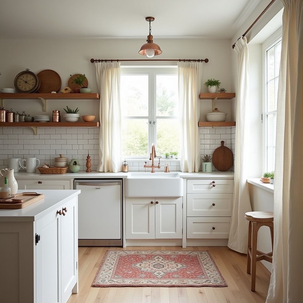 modern boho kitchen 22