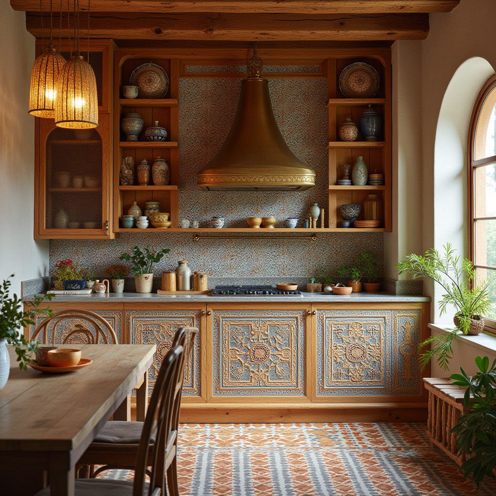 modern boho kitchen 23