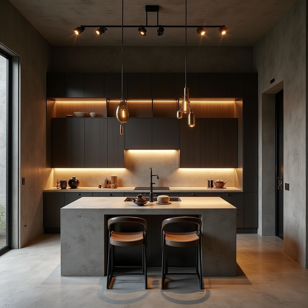modern boho kitchen 35