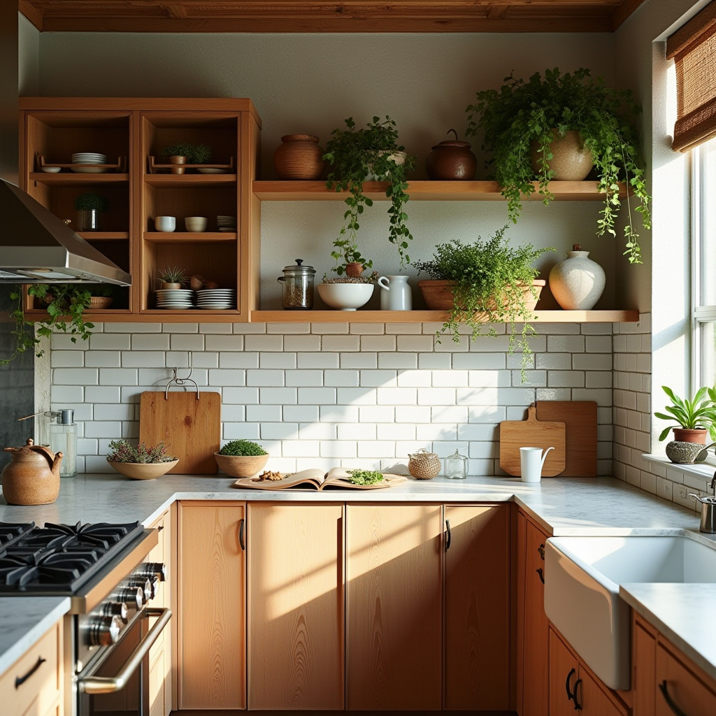 modern boho kitchen 4