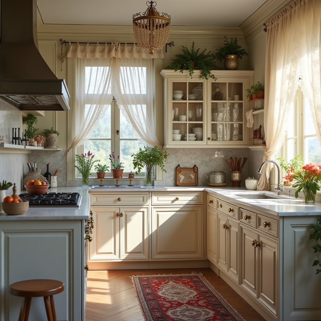 modern boho kitchen 40