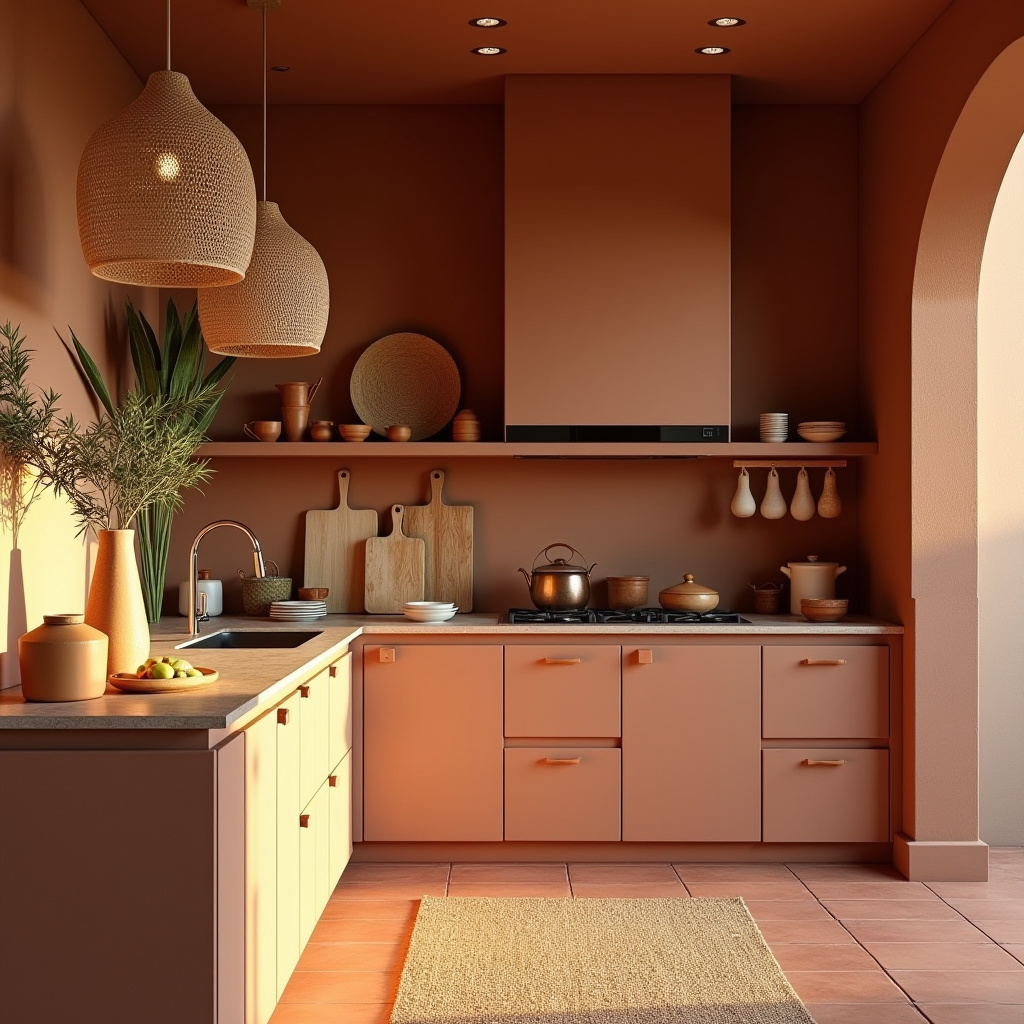 modern boho kitchen 5