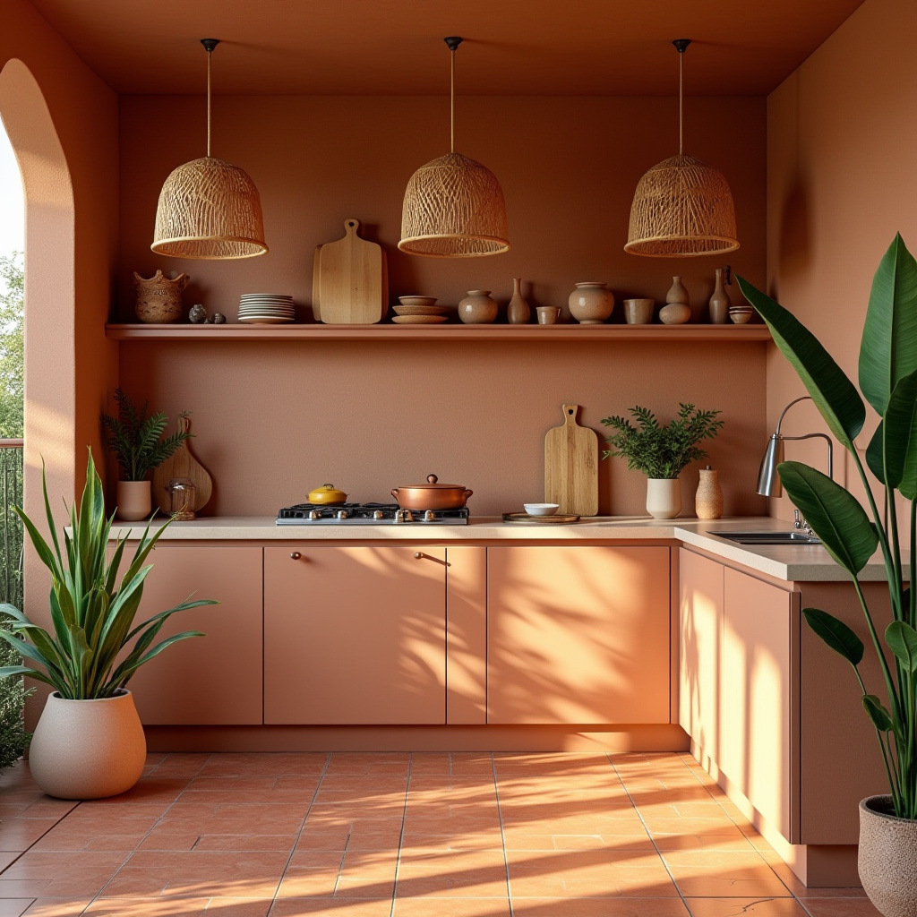 modern boho kitchen 6