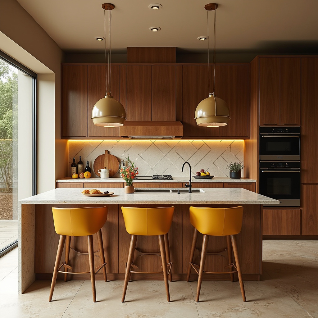 modern boho kitchen decor 16