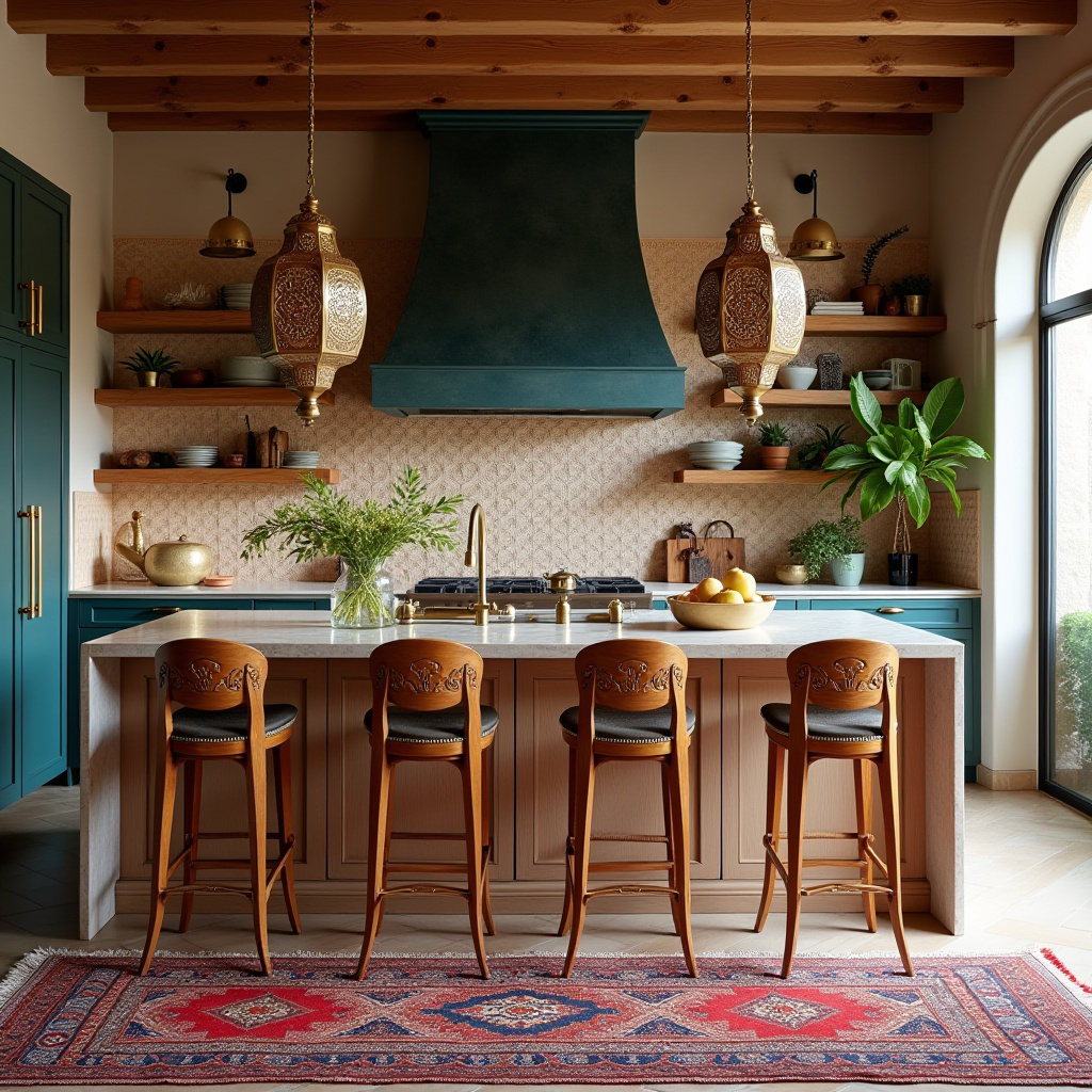 modern boho kitchen decor 17