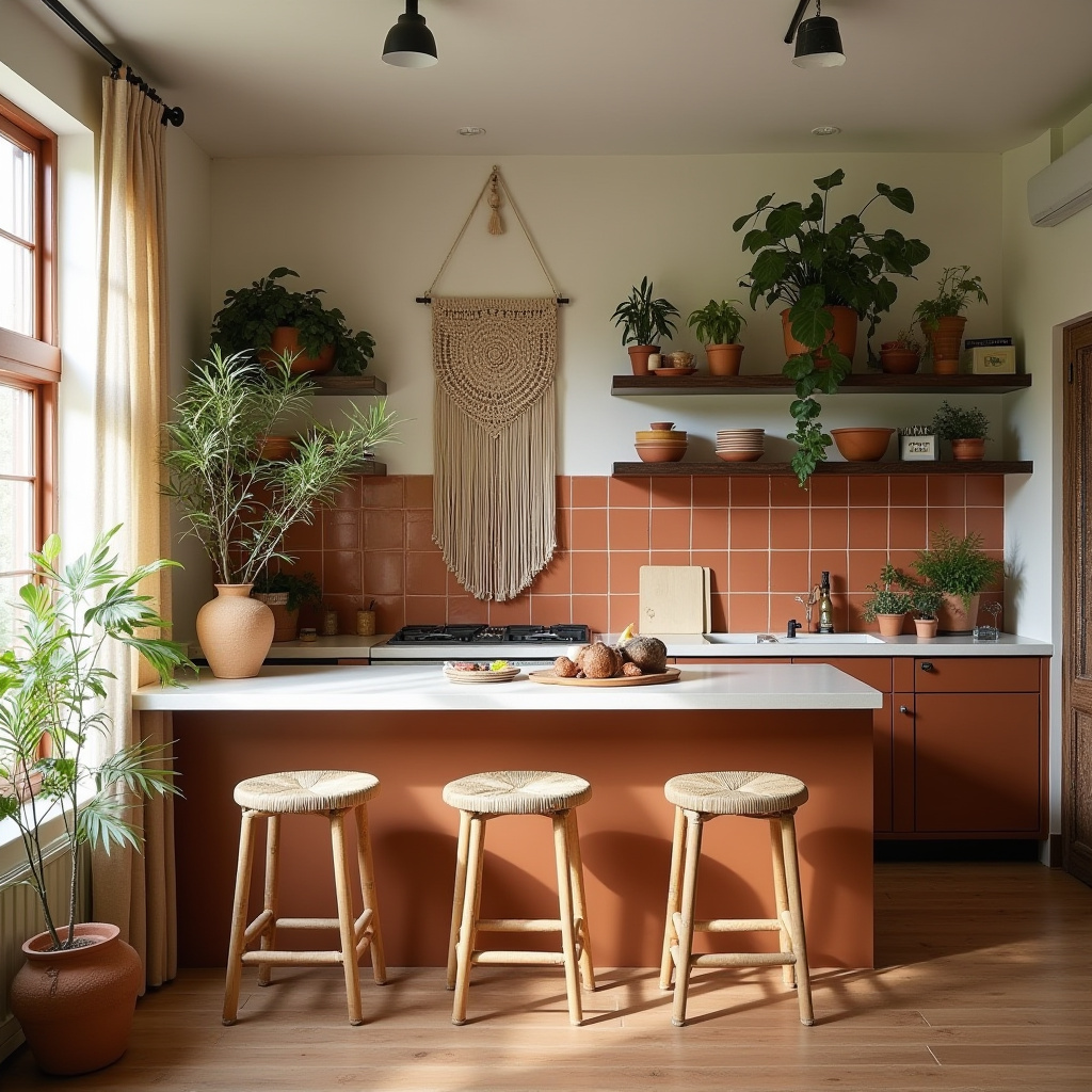 modern boho kitchen decor 2