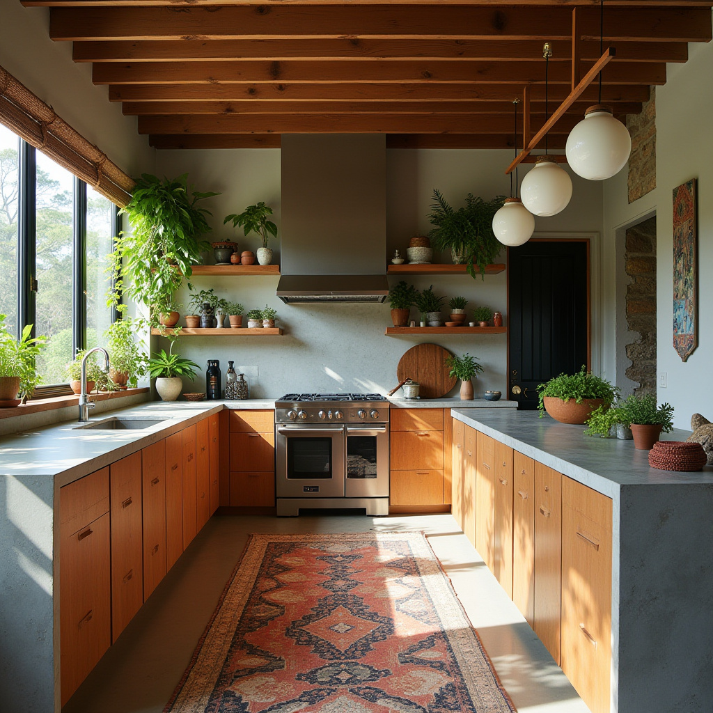 modern boho kitchen decor 3