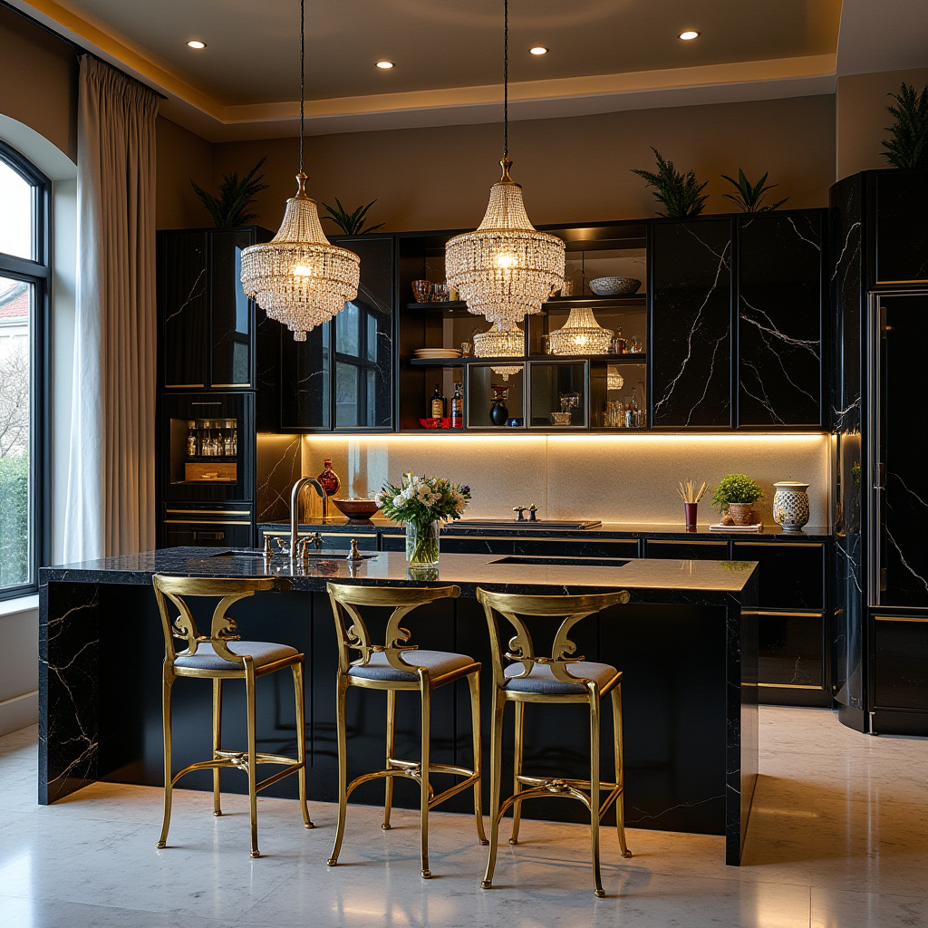 modern boho kitchen decor 32