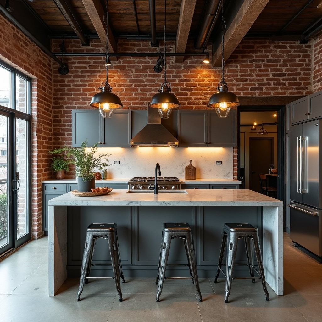 modern boho kitchen decor 34