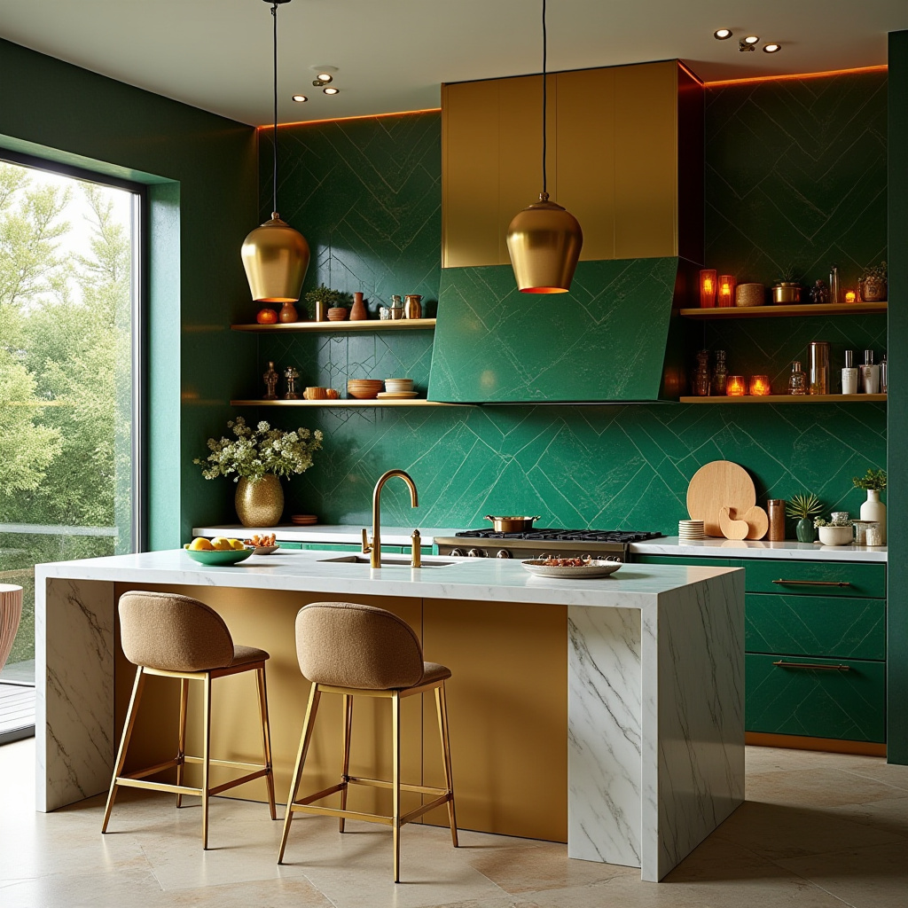 modern boho kitchen decor 36