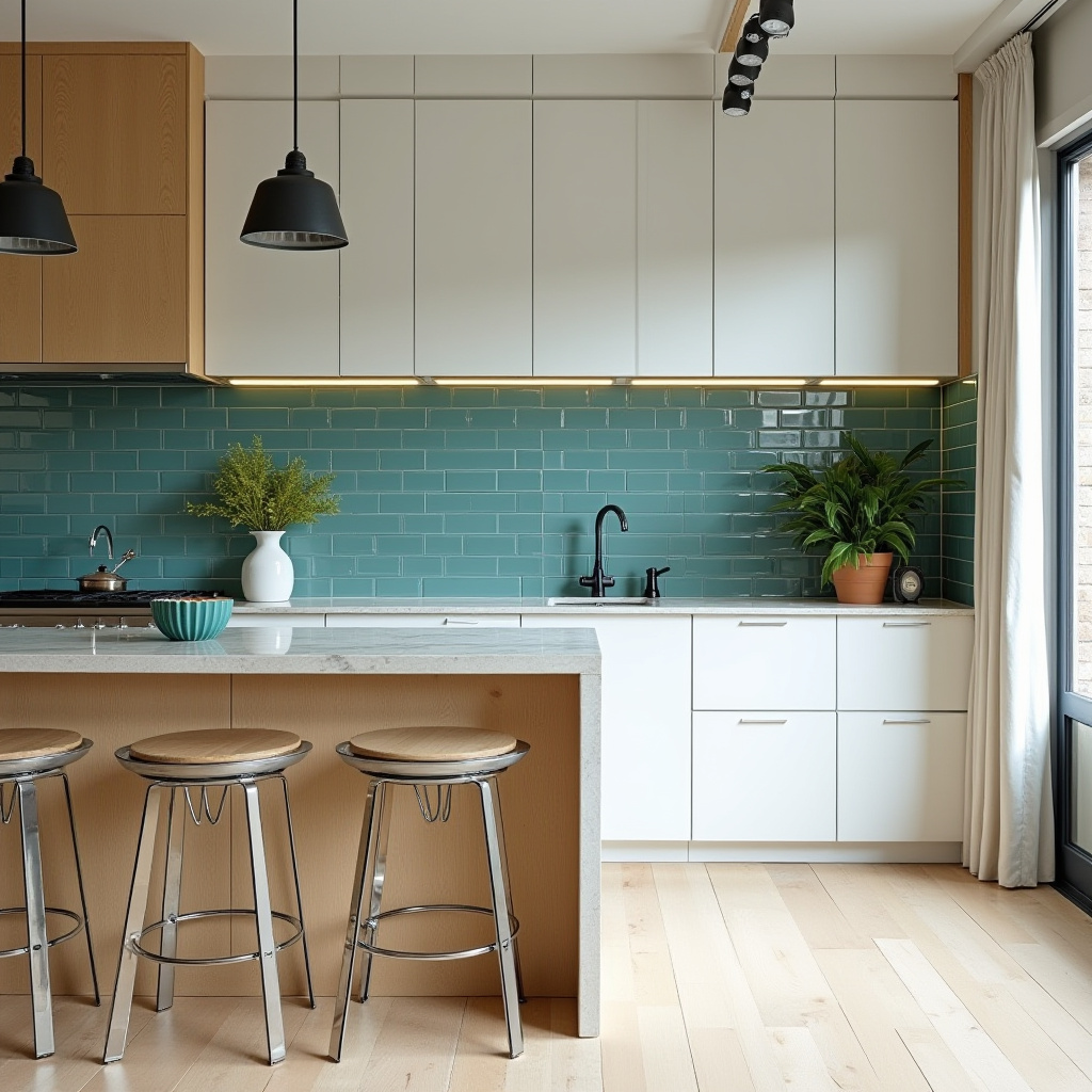 modern boho kitchen decor 40