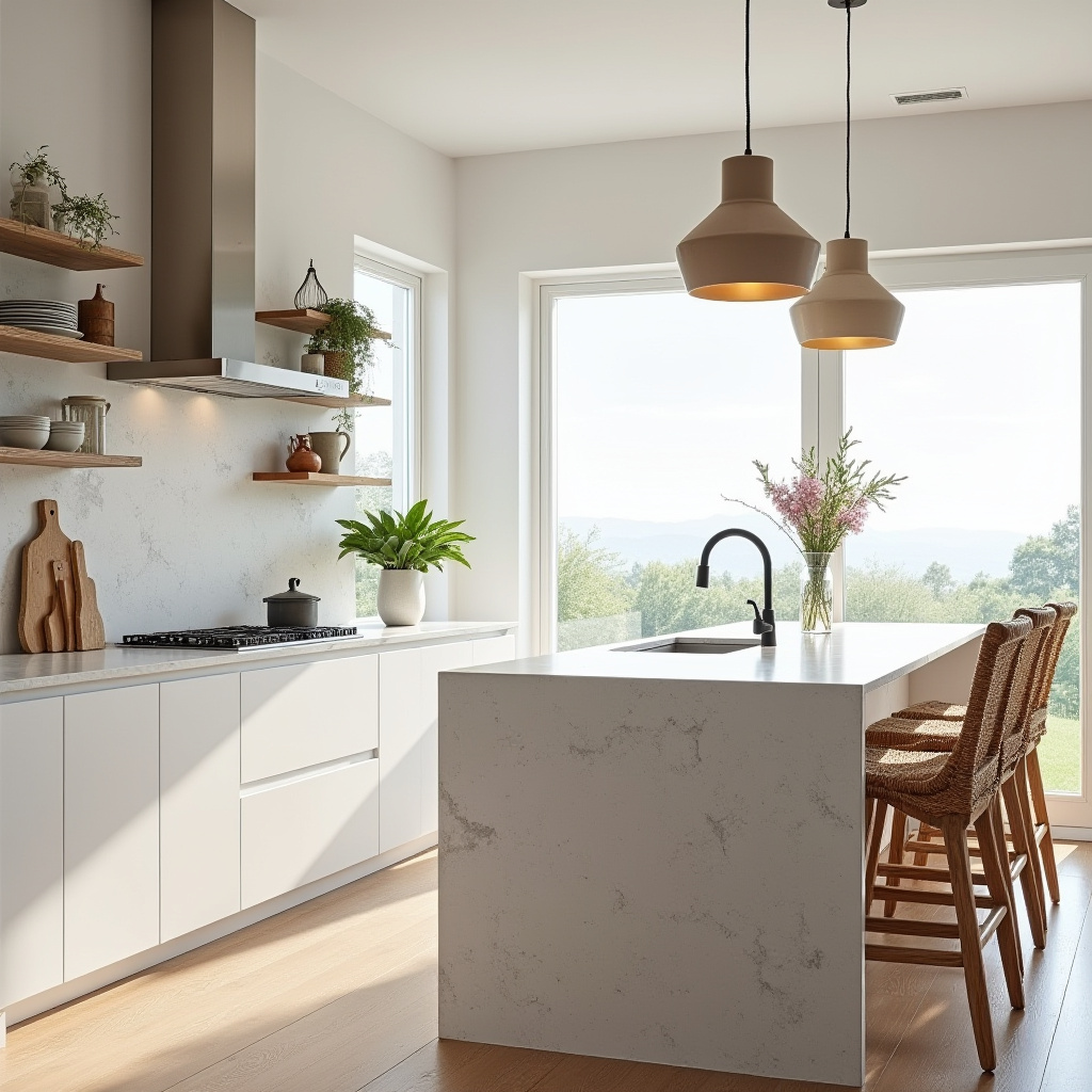 modern boho kitchen decor ideas 31