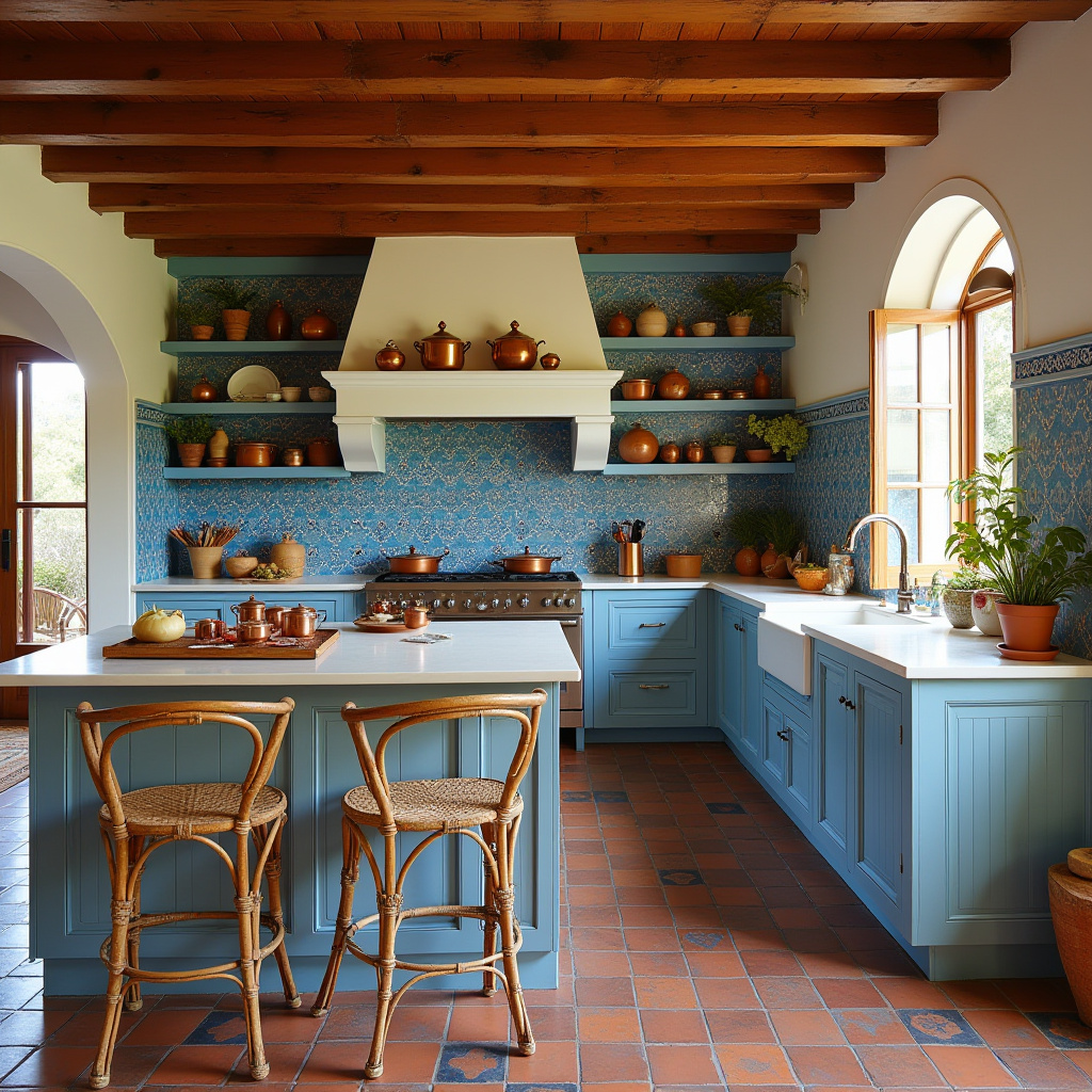 modern boho kitchen decor ideas 37