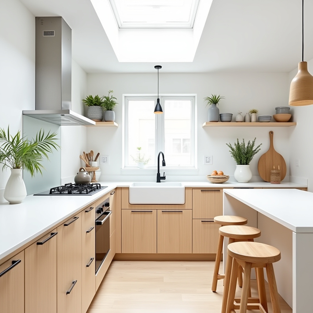 modern boho kitchen decor ideas 8