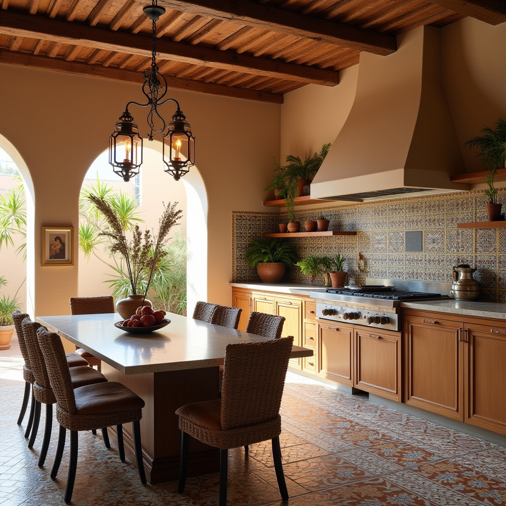 modern boho kitchen design 27