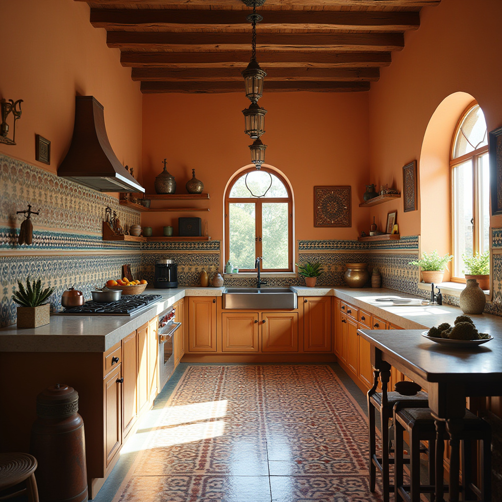 modern boho kitchen design 28
